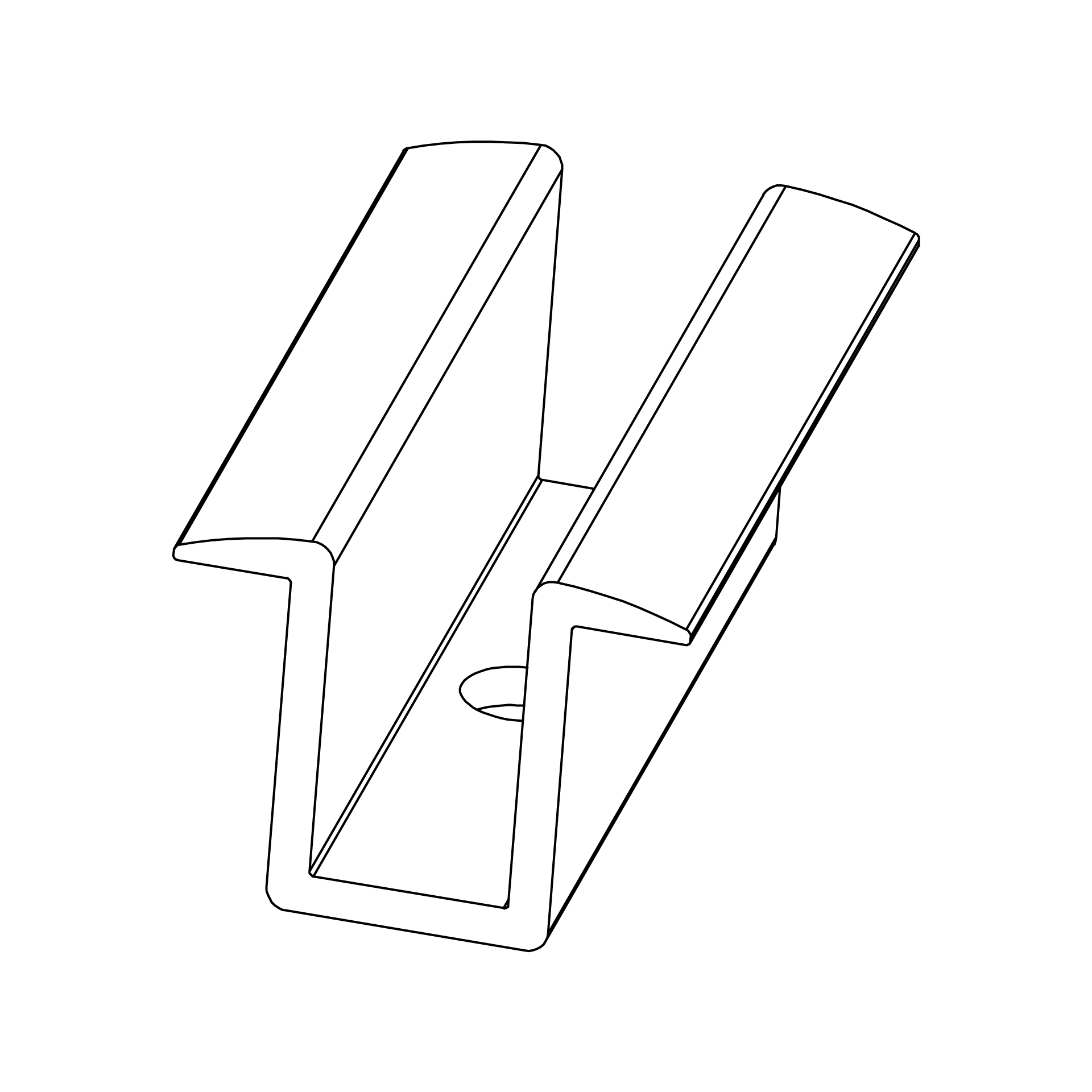 K2 Systems - MC AL SILVER — Modulmittelklemme, Aluminium (1005131)