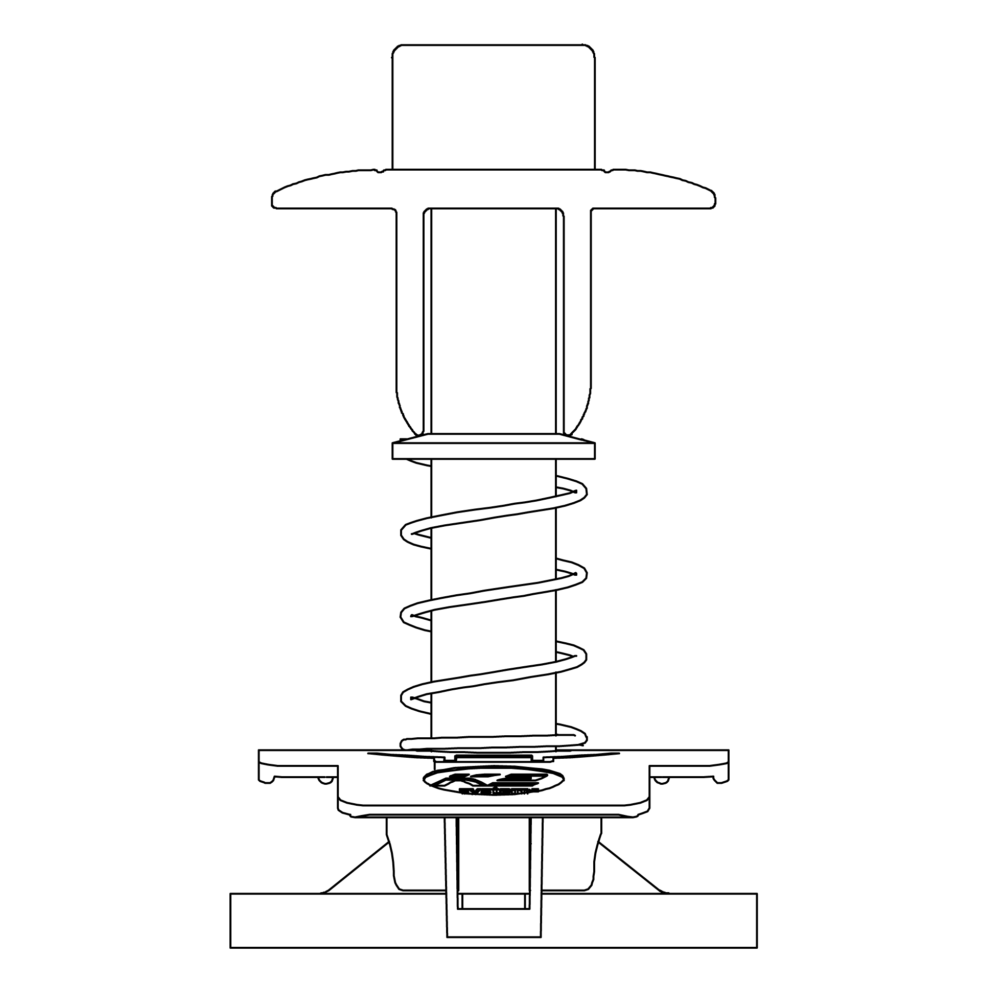 K2 Systems - MC XS SET AL 30-33 SS PA — XS-Mittelklemmen-Set 30-33mm,Edelstahl,vormontiert (1005156)